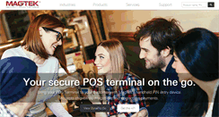 Desktop Screenshot of magtek.com